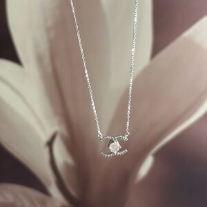 GRA Moissanite Diamond pendant necklace